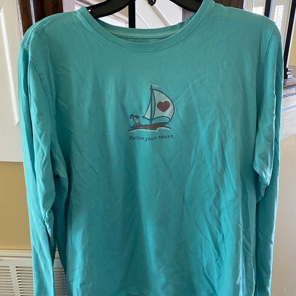 Life is Good Tee long sleeve size Large